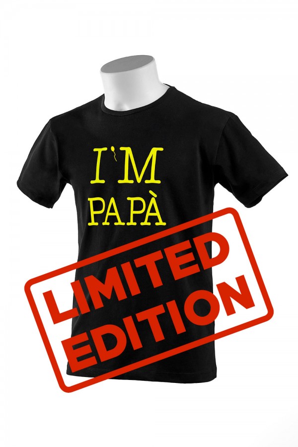 T-shirt  Uomo Nera "I'M...