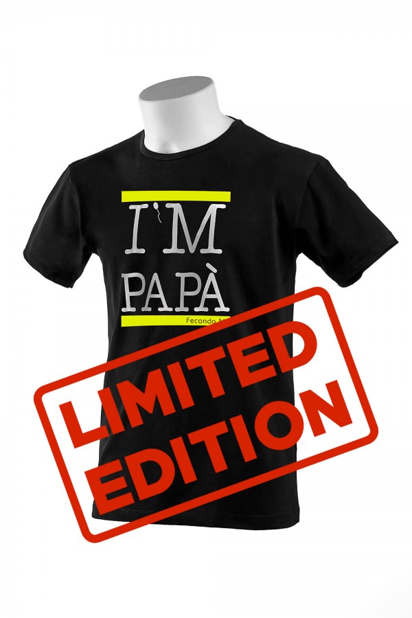 T-shirt  Uomo Nera "I'M...